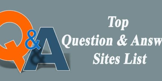 top-question-and-answer-sites